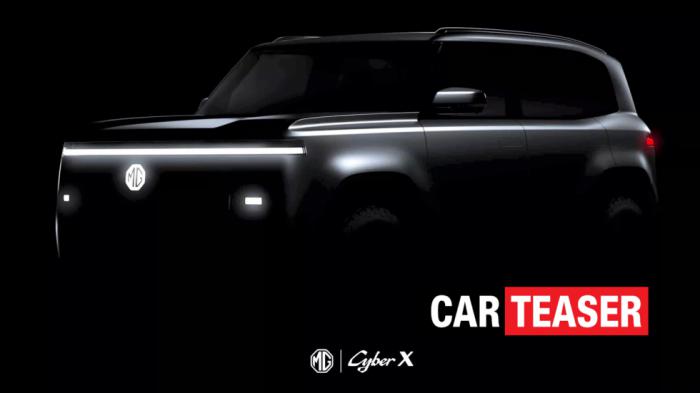 Το Cyber X είναι το νέο SUV της MG